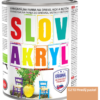 SLOVAKRYL - Univerzálna vodou riediteľná farba 5 kg 0210 - hnedý pastel SLOVLAK www.24k.sk