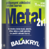 BALAKRYL METAL 2v1 - Antikorózna farba na kov RAL 8017 - čokoládová hnedá 9 kg Balakryl www.24k.sk