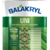 BALAKRYL UNI satén - Univerzálna vrchná farba RAL 7016 - antracitová šedá 0,7 kg Balakryl www.24k.sk