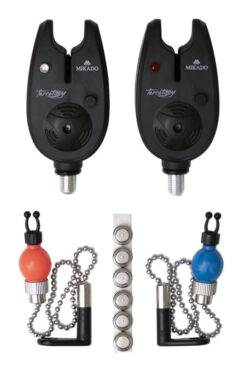 = 2x signalizátor MIKADO Territory Bait Indicator + 2x swinger Hanger MIKADO www.24k.sk