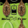 3x krmítko + forma MIKADO Method Feeder Shot Q.M.F. L hmotnosť 40 g MIKADO www.24k.sk