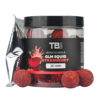 Dipované boilie TB Baits Boosted GLM Squid Strawberry
