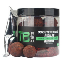 Dipované boilie TB Baits Boosted Monster Crab