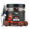 Dipované boilie TB Baits Boosted Red Crab