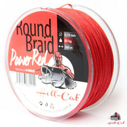 HELL-CAT Round Braid Power Red priemer 0