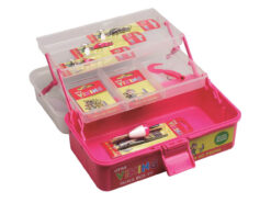 Kufrík LITTLE VIKING Tackle Box Kit Fuchsia KINETIC www.24k.sk