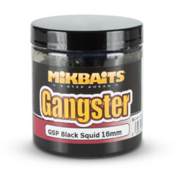 Mikbaits Boilies Gangster v Dipu 250ml 20mm GSP Black Squid MIKBAITS www.24k.sk