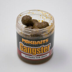 Mikbaits Boilies v dipe Gangster 250ml 24mm g7 master krill MIKBAITS www.24k.sk