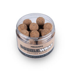 Obalené boilie MIKBAITS Maniaq Double Wrap NutraKrill