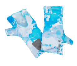 Rukavice SIMMS Sflex No-Finger SunGlove Cloud Camo Blue SIMMS www.24k.sk