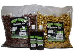 SET- boilie CARP INFERNO Light Line + booster príchuť Krab & Oliheň CARP INFERNO www.24k.sk