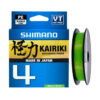 SHIMANO Line Kairiki 4 Green priemer 0
