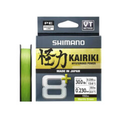 SHIMANO Line Kairiki 8+Mantis Green priemer 0