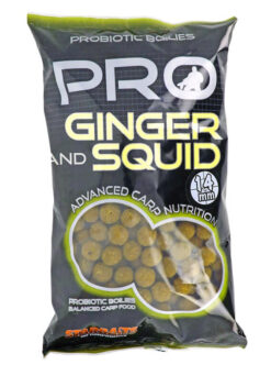 STARBAITS Pro Ginger Squid (zázvor a kalmár) priemer 20 mm