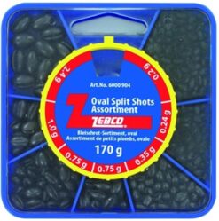 Sada oloviek ZEBCO Oval Split Shots ZEBCO www.24k.sk