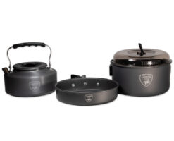 Sada riadov GIANTS FISHING 3 Piece Pan & Kettle set GIANTS FISHING www.24k.sk