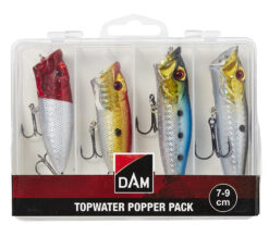 Sada voblerov DAM Topwater Popper DAM www.24k.sk