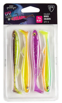 Set nástrah FOX Rage Slick Shad UV Mixed Colour Dĺžka: 13 cm FOX www.24k.sk