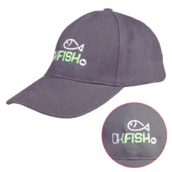Šiltovka Velcro logo OKFISH červená farba ALEX FOX Central Europe s.r.o. www.24k.sk