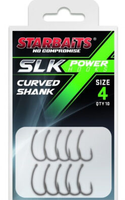 Starbaits Power Hook PTFE Coated Curved Shank Bez Protihrotu veľ.8 10ks STARBAITS www.24k.sk