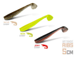 Umelá nástraha DELPHIN B! StinxRibs Shrimp Neon DELPHIN www.24k.sk